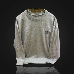 Harley Davidson Gray Sweatshirt with Embroidered Logo size M